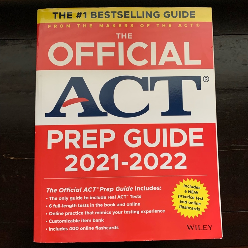 Official ACT prep guide 2021-2022